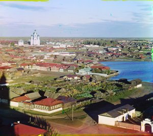 ウラル山脈のカスリ、1905-1915 作： Sergey Prokudin Gorsky